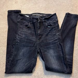 American eagle dark denim jeans next level stretch X